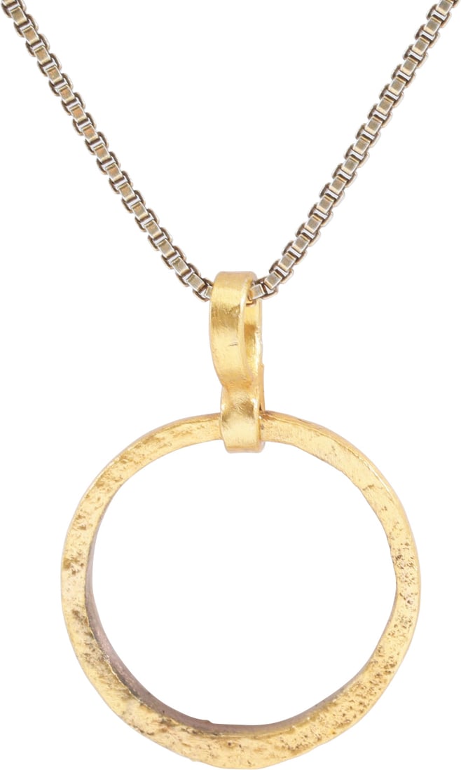 VIKING BEARD RING NECKLACE, 9TH-11TH CENTURY (1 of 4)