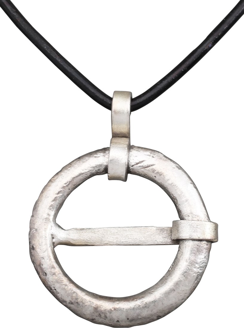 VIKING PROTECTIVE ARMOR BROOCH NECKLACE, 10TH CENTURY AD - 2