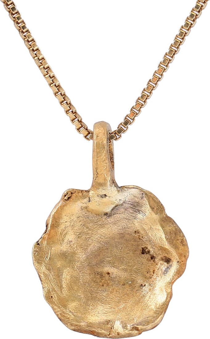 ROMAN/BYZANTINE WHEEL OF FORTUNE NECKLACE, 5th-8th CENTURY AD - 2