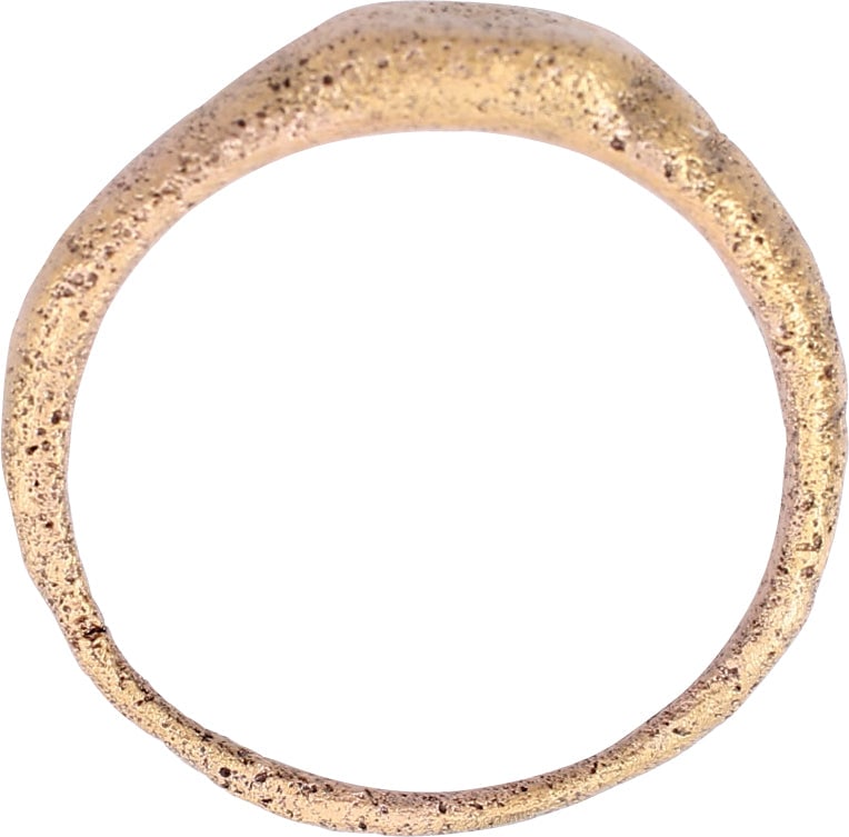 MEDIEVAL MAN'S RING C.13TH-15TH CENTURY AD, SIZE 10 - 2