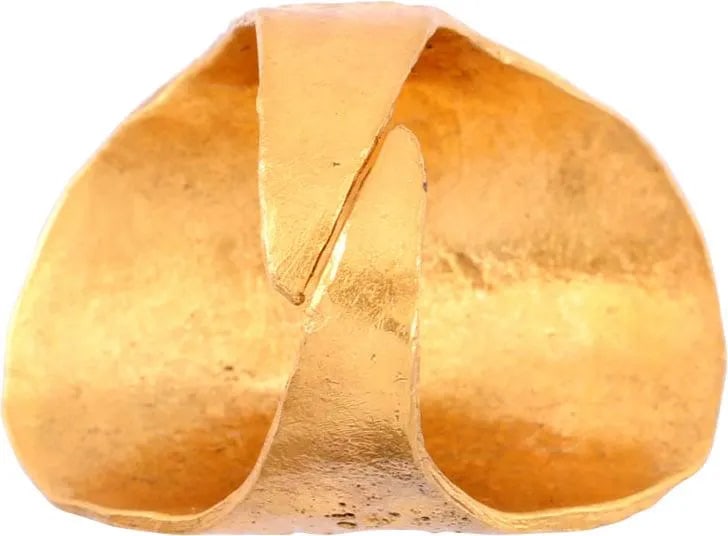 RARE VIKING SHIELD RING 850-1050 AD 11 1/2 - 2