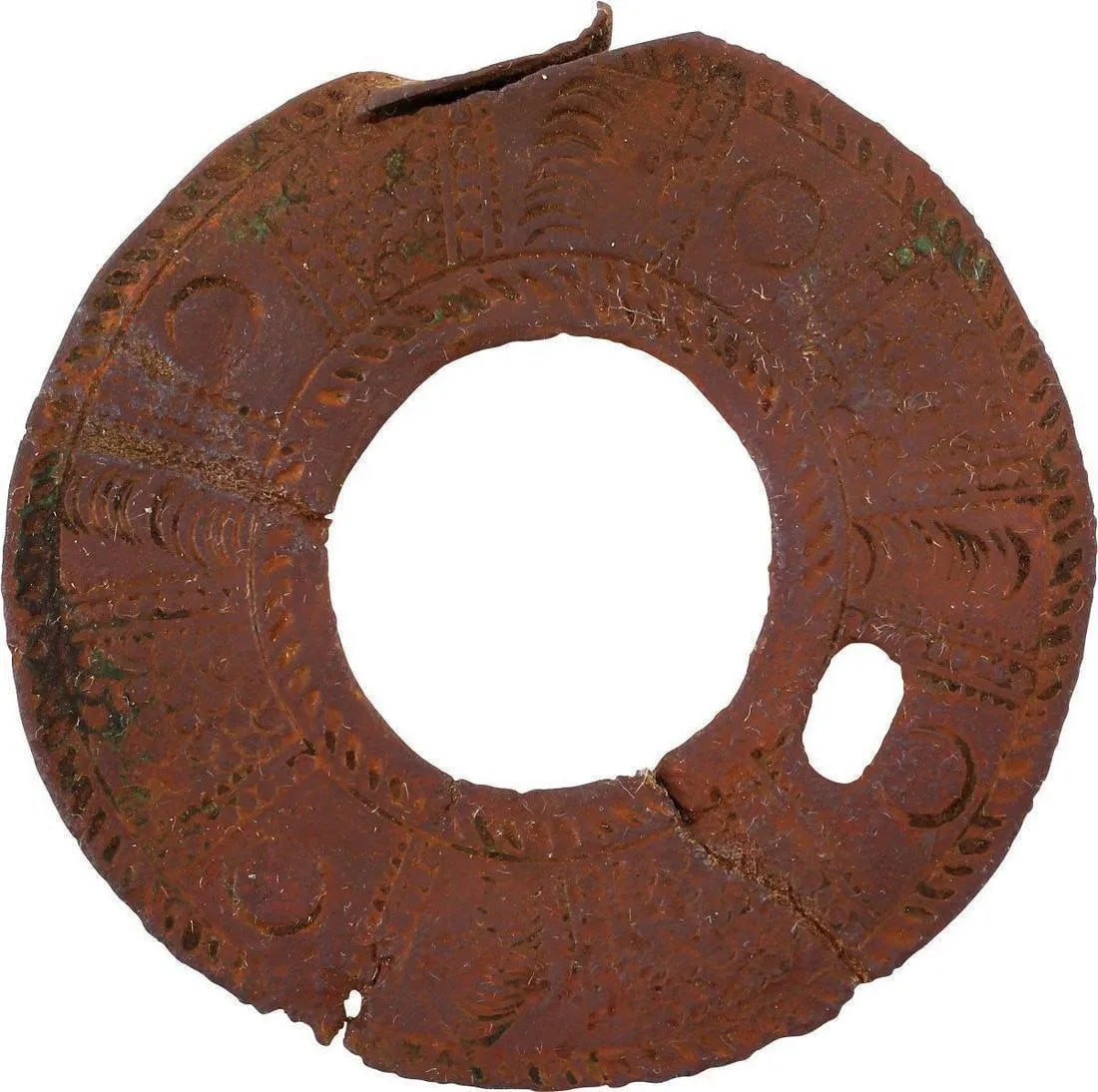 FINE VIKING PROTECTIVE ARMOR BROOCH NECKLACE, 10th-11th CENTURY - 4