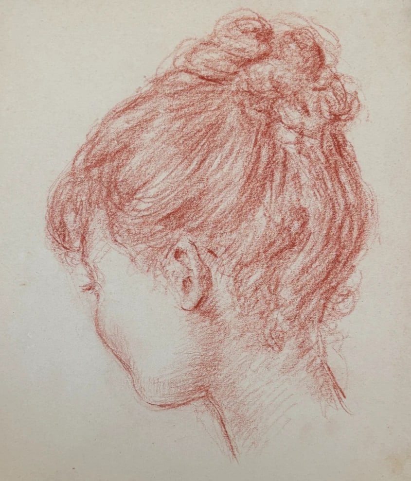 Albert FIGAY (1907-2004) Woman Portrait signed - Drawing Antique Original: Original Antique Pencil Drawing Woman Portrait Description Pencils on paper 25 x 29.5 cm stains Reserve: $100.00 Shipping: Domestic: Flat-rate of $19.00 to anywhere within the contigu