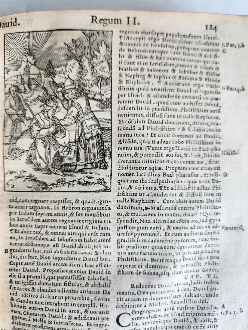 1541 BIBLE in LATIN antique rare BEAUTIFULLY ILLUSTRATED - 9