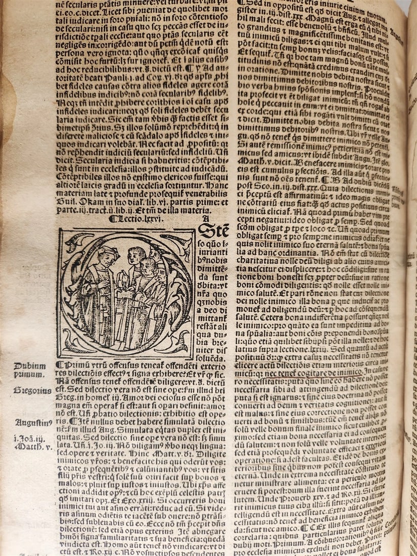1527 POST-INCUNABULA antique Super canone misse cum additionibus by Gabriel Biel - 12