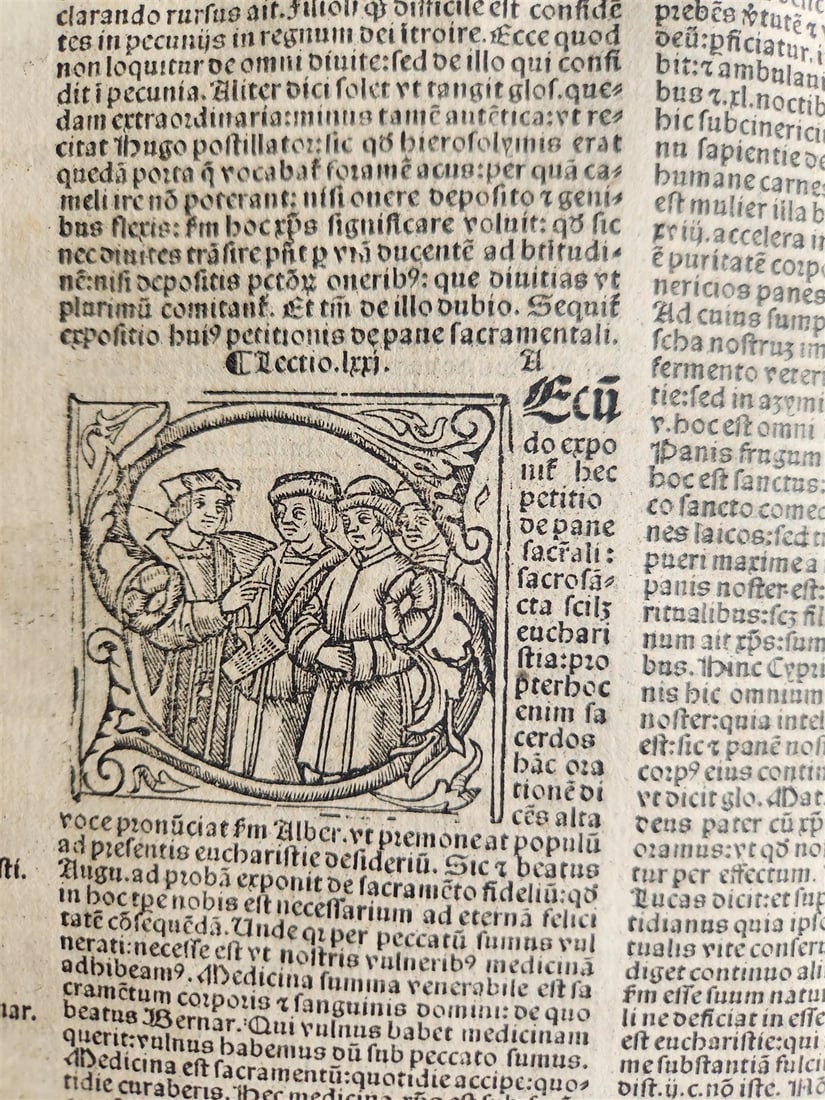 1527 POST-INCUNABULA antique Super canone misse cum additionibus by Gabriel Biel - 13