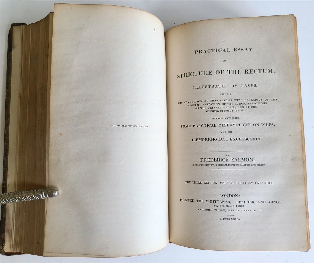 1825 NATURE TREATMENT of DIABETES CALCULUS AFFECTIONS of URINARY ORGANS antique - 4