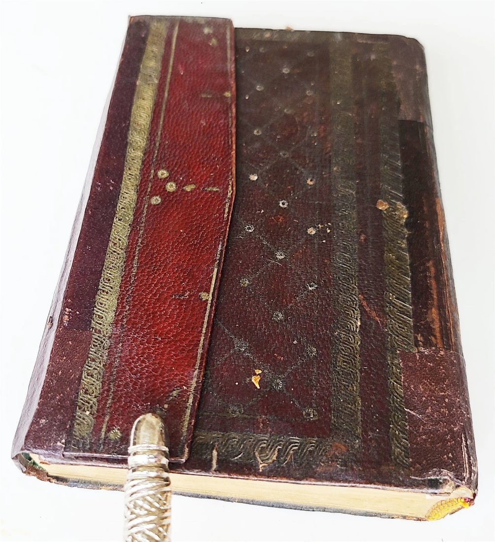 19th century KORAN OTTOMAN MANUSCRIPT ILLUMINATED antique QURAN ISLAMIC - 2