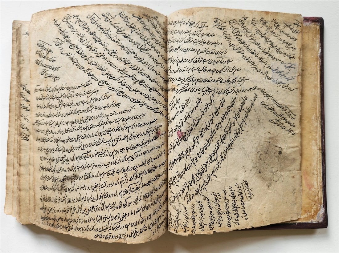 1869 ISLAMIC LAW SHARIA MANUSCRIPT in ARABIC antique Mukhtasar al-Vikaya - 3
