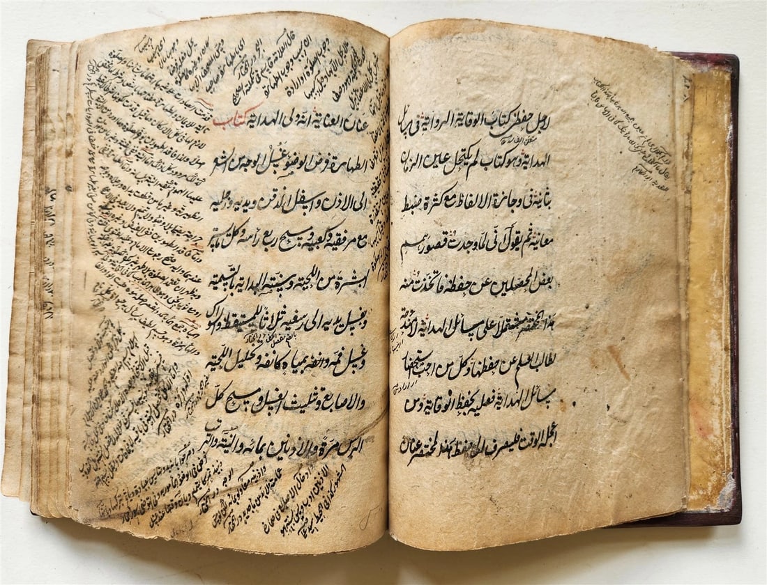 1869 ISLAMIC LAW SHARIA MANUSCRIPT in ARABIC antique Mukhtasar al-Vikaya - 6