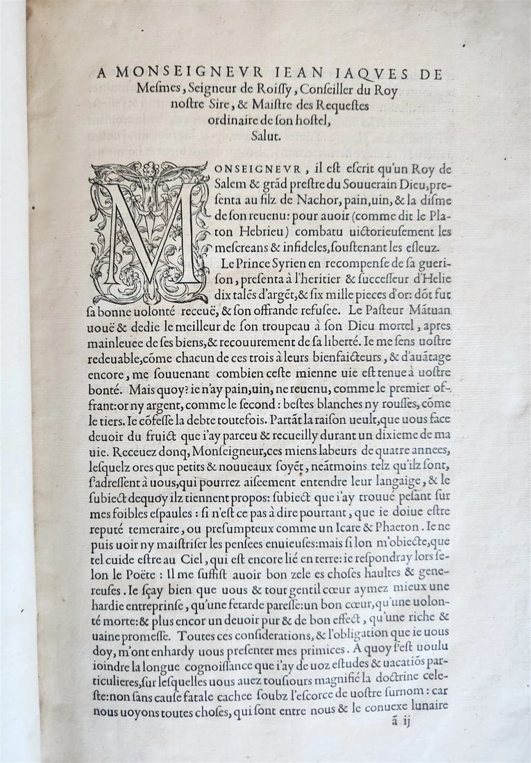 1557 ASTRONOMY ILLUSTRATED antique Les Institutions Astronomiques J.P. de Mesmes - 19