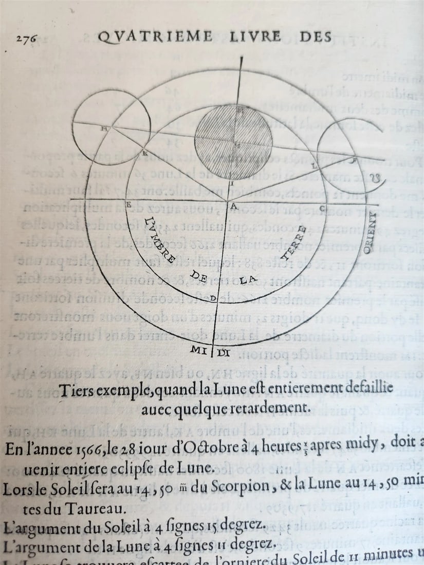 1557 ASTRONOMY ILLUSTRATED antique Les Institutions Astronomiques J.P. de Mesmes - 5