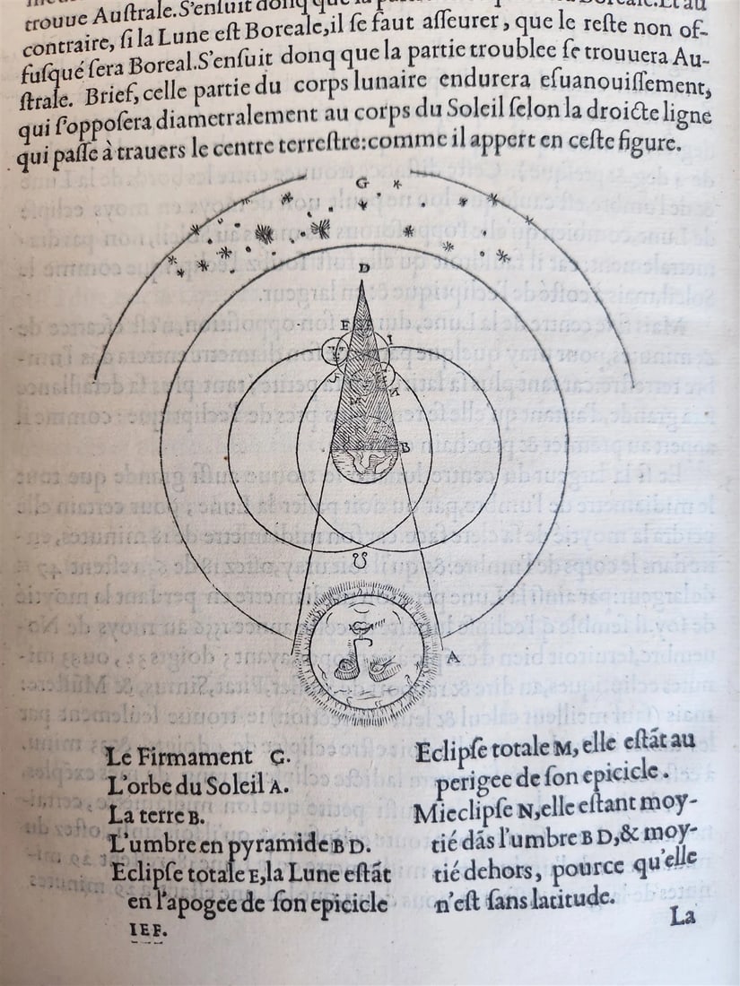 1557 ASTRONOMY ILLUSTRATED antique Les Institutions Astronomiques J.P. de Mesmes - 6
