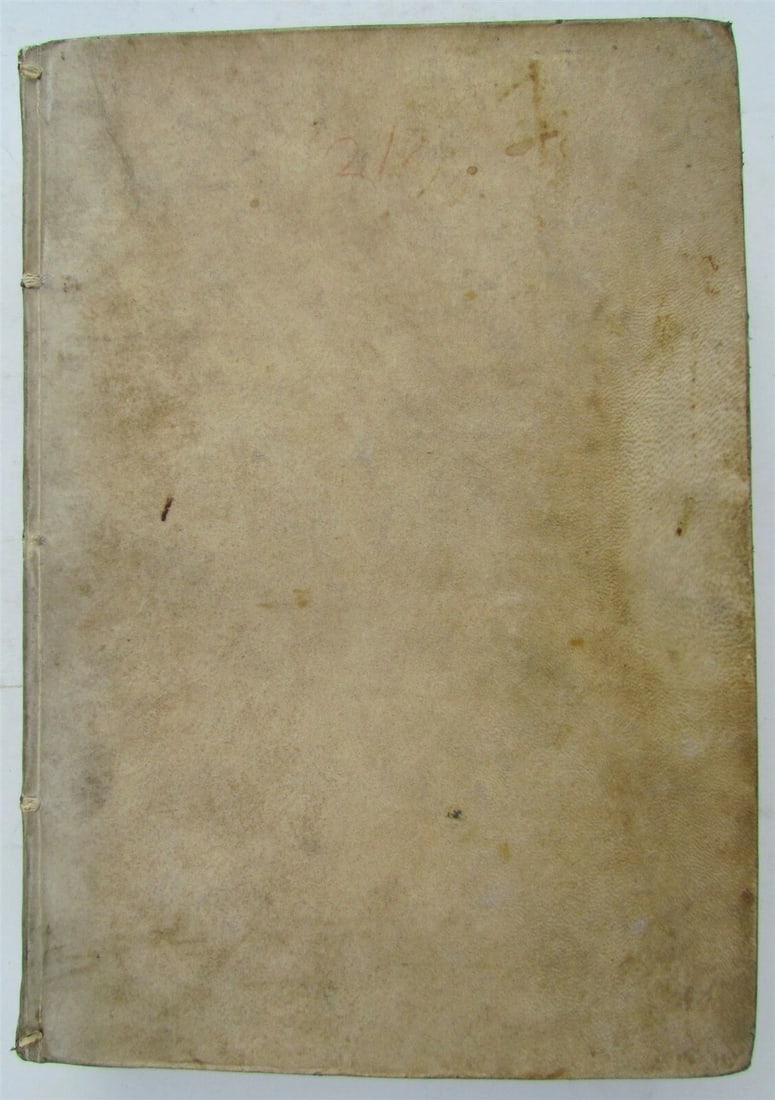 1654 VELLUM BOUND ANTIQUE FOLIO Antonini Diana Panormitani Resolutiones Morales - 3