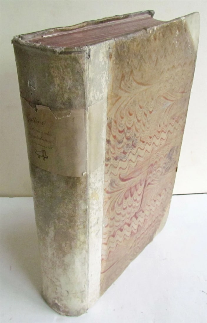 1755 ILLUSTRATED ANTIQUE FOLIO Historia Genealogica Holzschuherorum by Gatterer - 2