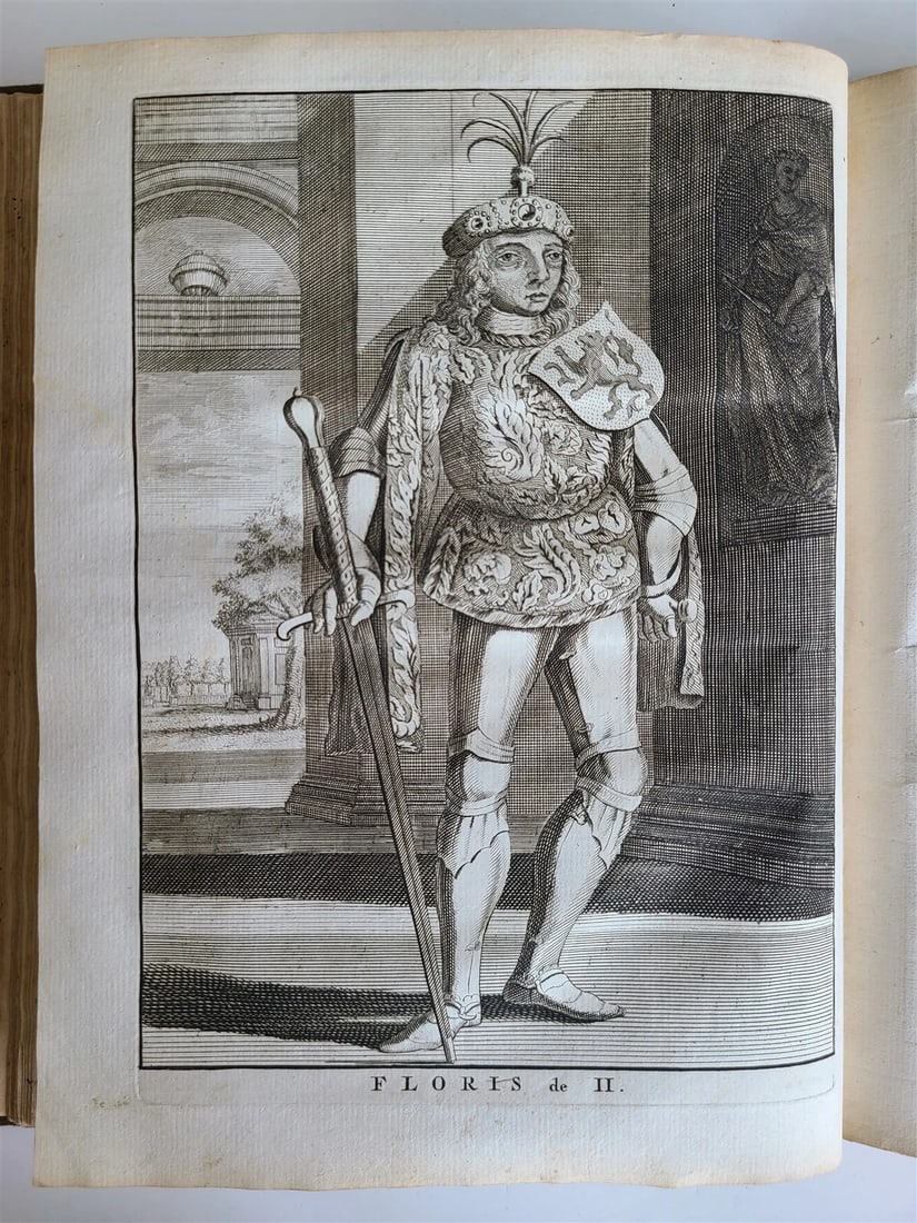 1744 NETHERLANDS Haarlem HISTORY antique FULLY ILLUSTRATED w/ 35 ENGRAVINGS - 14