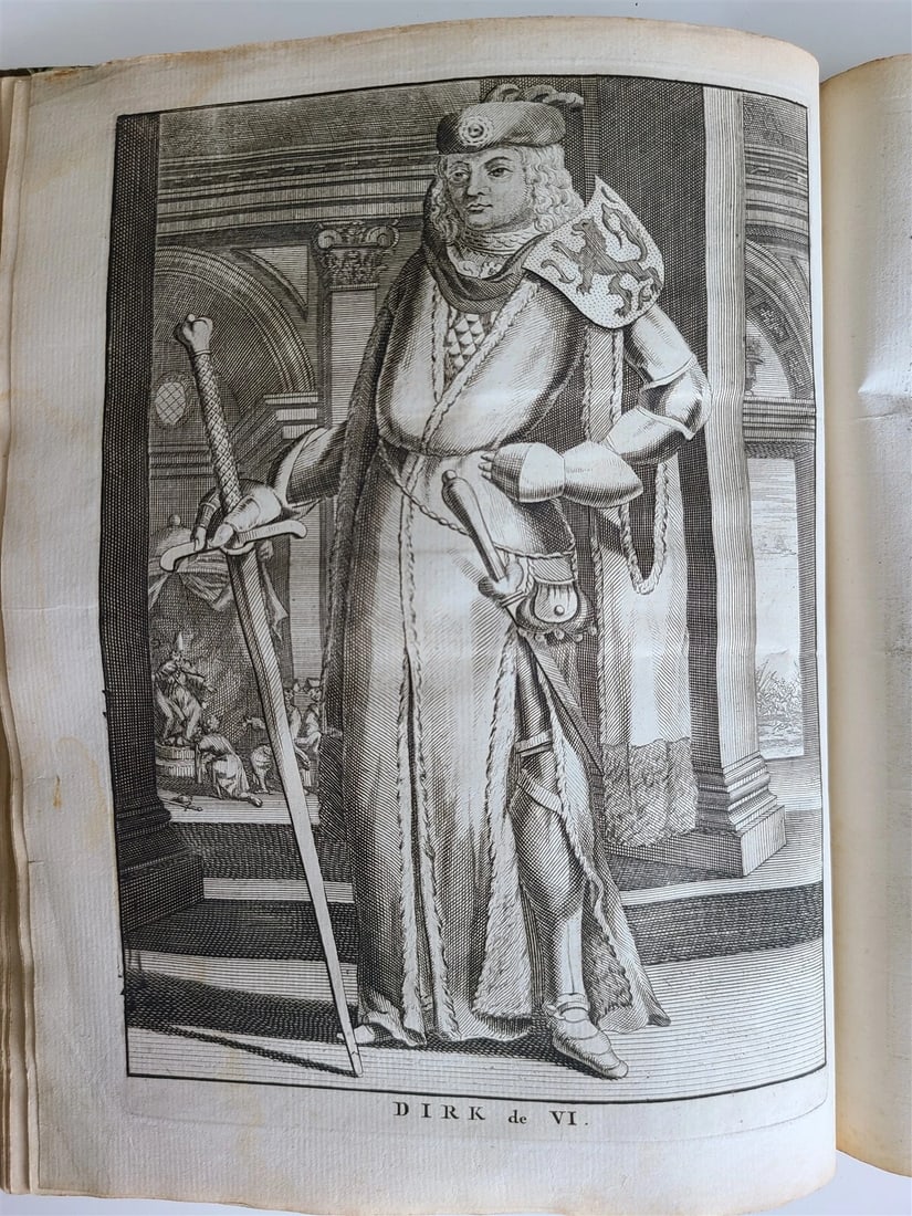 1744 NETHERLANDS Haarlem HISTORY antique FULLY ILLUSTRATED w/ 35 ENGRAVINGS - 15