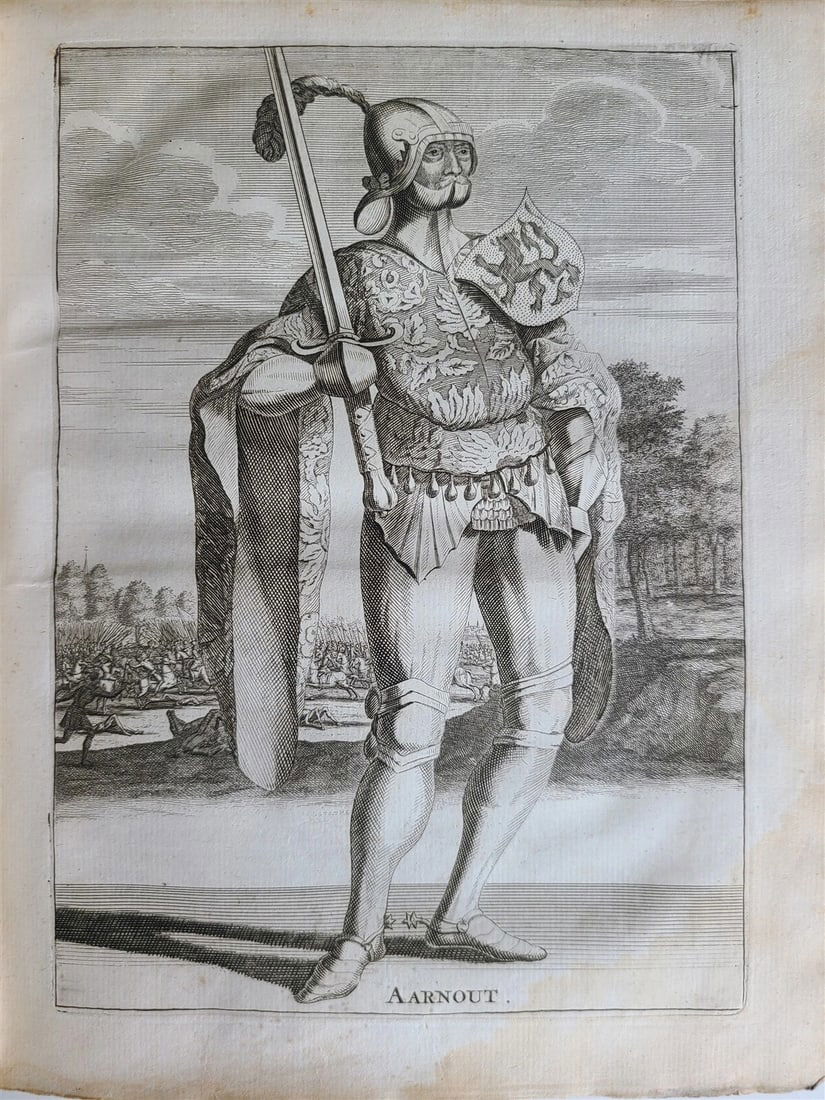 1744 NETHERLANDS Haarlem HISTORY antique FULLY ILLUSTRATED w/ 35 ENGRAVINGS - 6