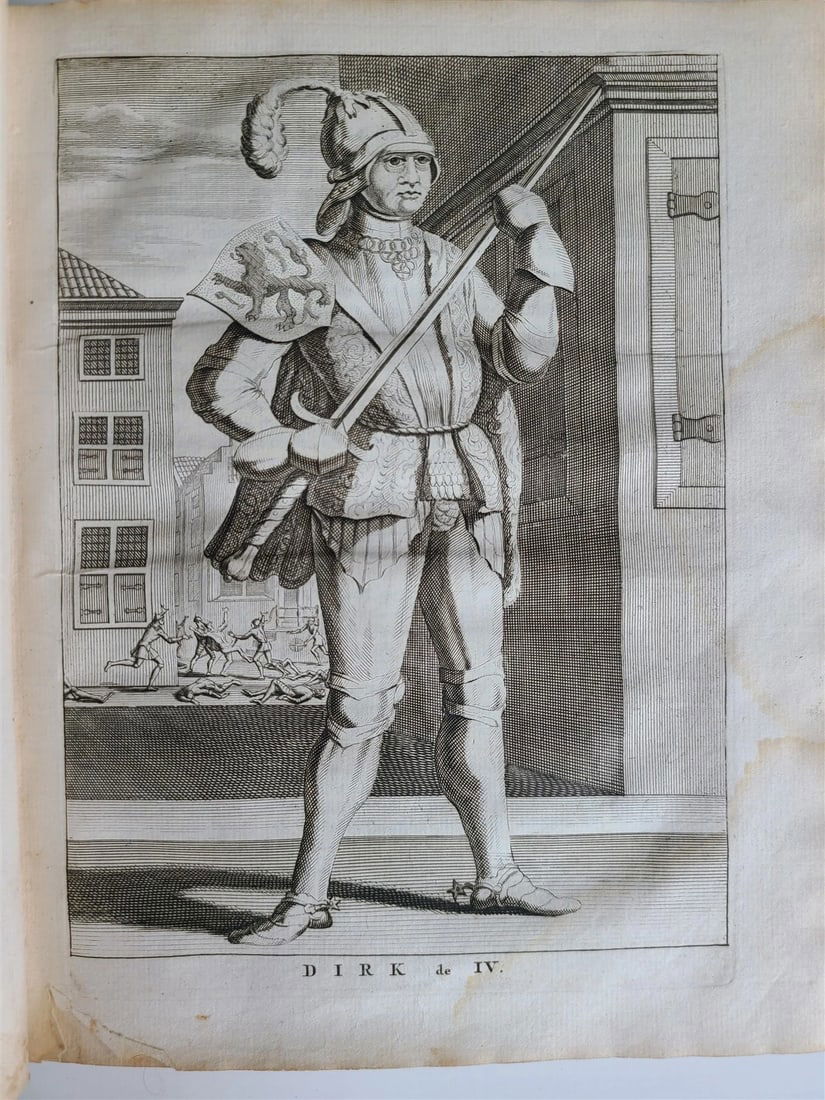 1744 NETHERLANDS Haarlem HISTORY antique FULLY ILLUSTRATED w/ 35 ENGRAVINGS - 8