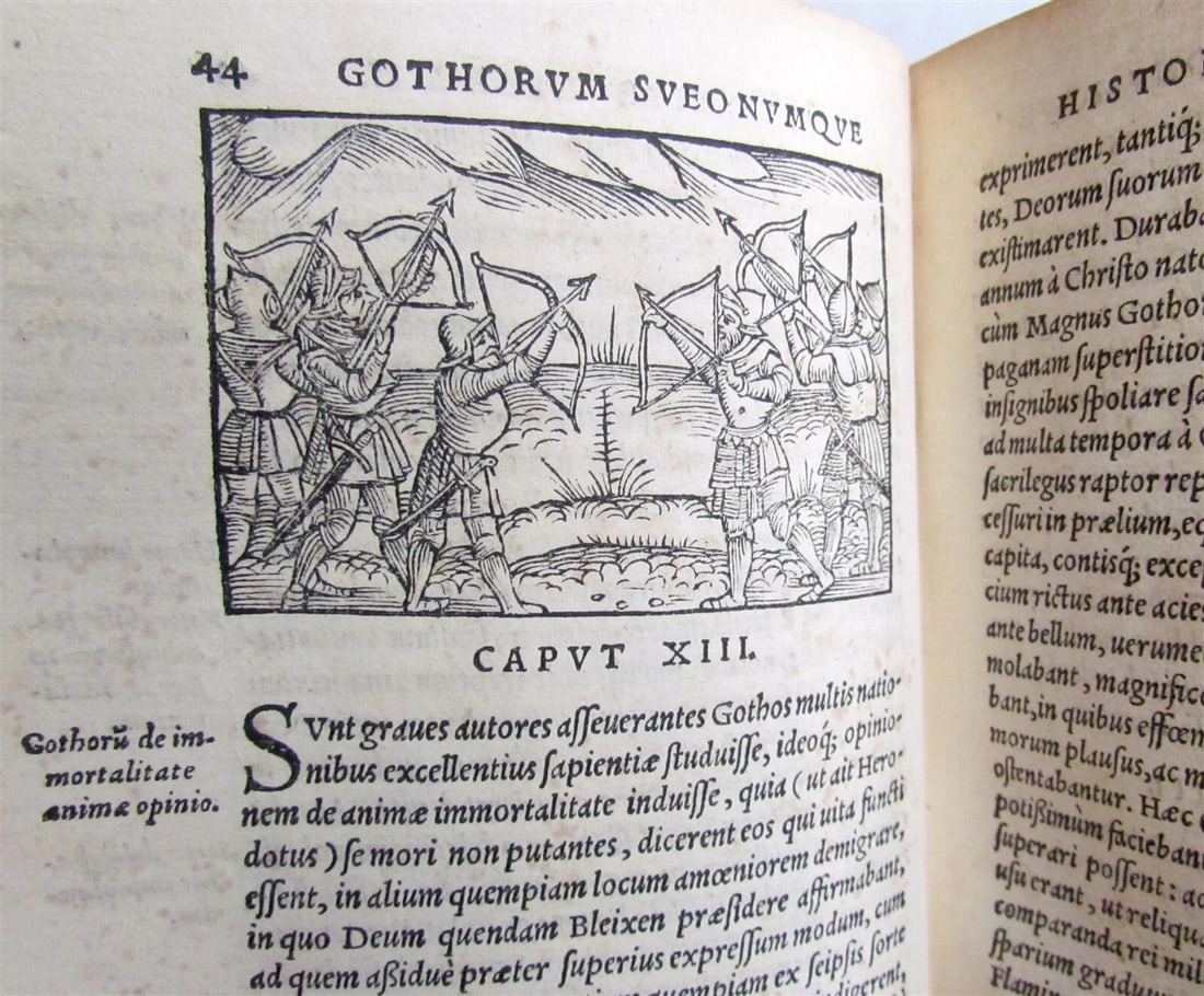 1558 SCANDINAVIA SWEDEN ILLUSTRATED HISTORY Gothorum Sveonumque historia antique - 5