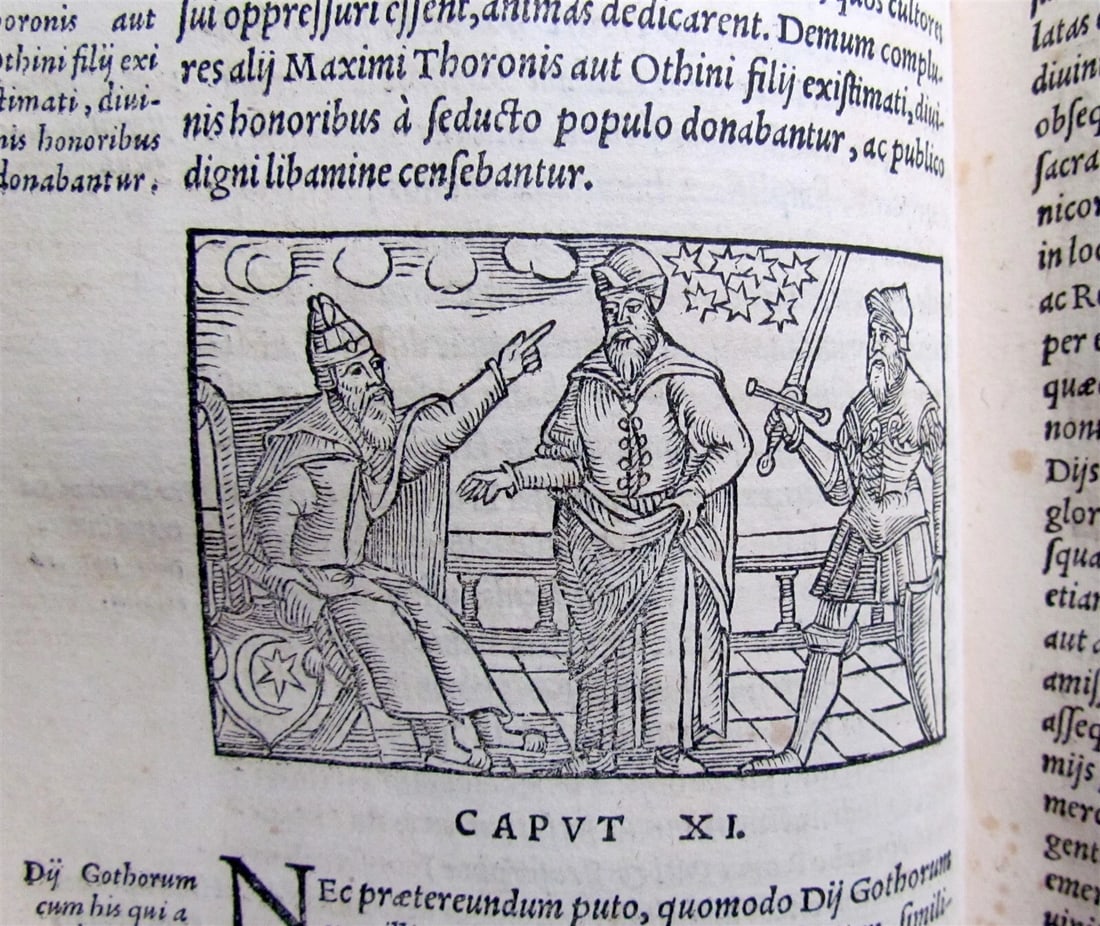 1558 SCANDINAVIA SWEDEN ILLUSTRATED HISTORY Gothorum Sveonumque historia antique - 7