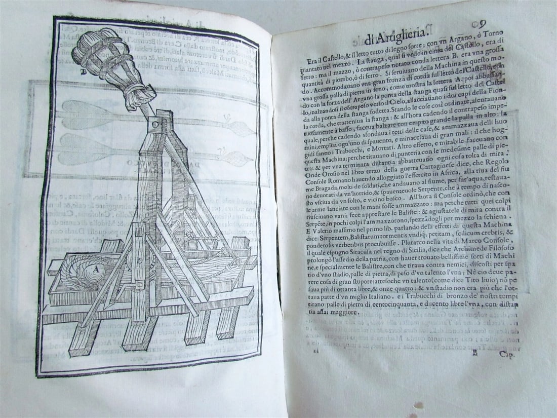 1606 ARTILLERY PRACTICE ILLUSTRATED antique PRATTICA MANUALE DELL' ARTIGLIERIA - 4
