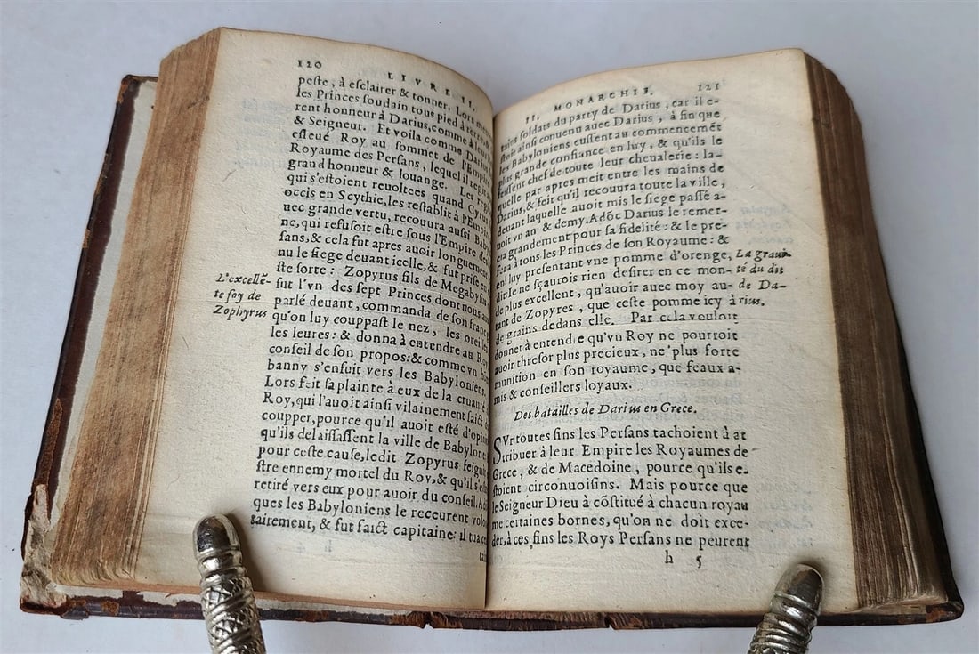 1577 HISTORIC CHRONICLE by JEAN CARION antique in FRENCH - 6