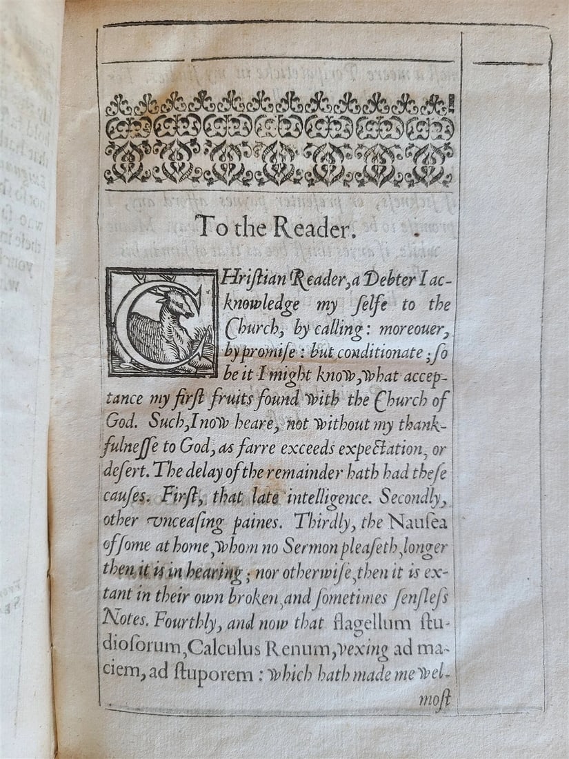 1627 EXPOSITION w/NOTES UPON 1st & 2nd EPISTLES of THESSALONIANS SCLATER ANTIQUE - 4