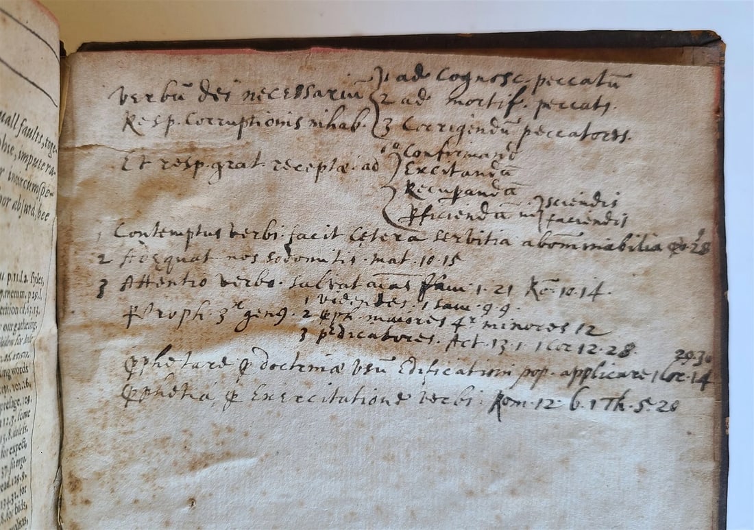 1627 EXPOSITION w/NOTES UPON 1st & 2nd EPISTLES of THESSALONIANS SCLATER ANTIQUE - 7