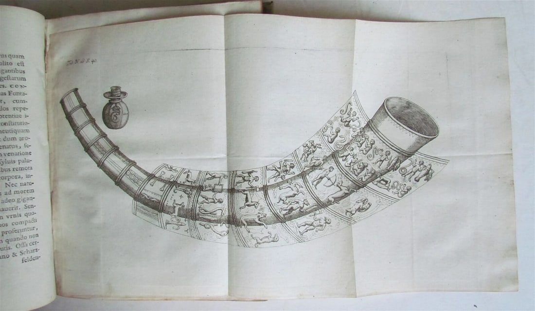 1750 GERMAN HISTORY ILLUSTRATED antique De origine Germanorum eorumque vetustis - 4