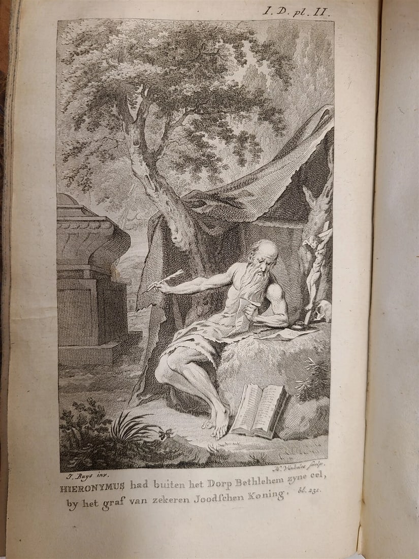 1789-92 PHILOSOPHY by J. ZIMMERMAN in DUTCH antique 4 VOLUMES illustrated - 4