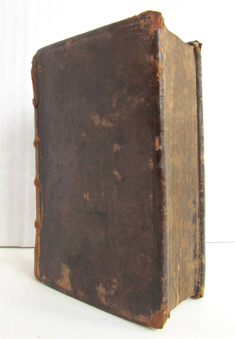 1565 BIBLE FLORES BIBLIA by PLANTIN antique 16th CENTURY - 3