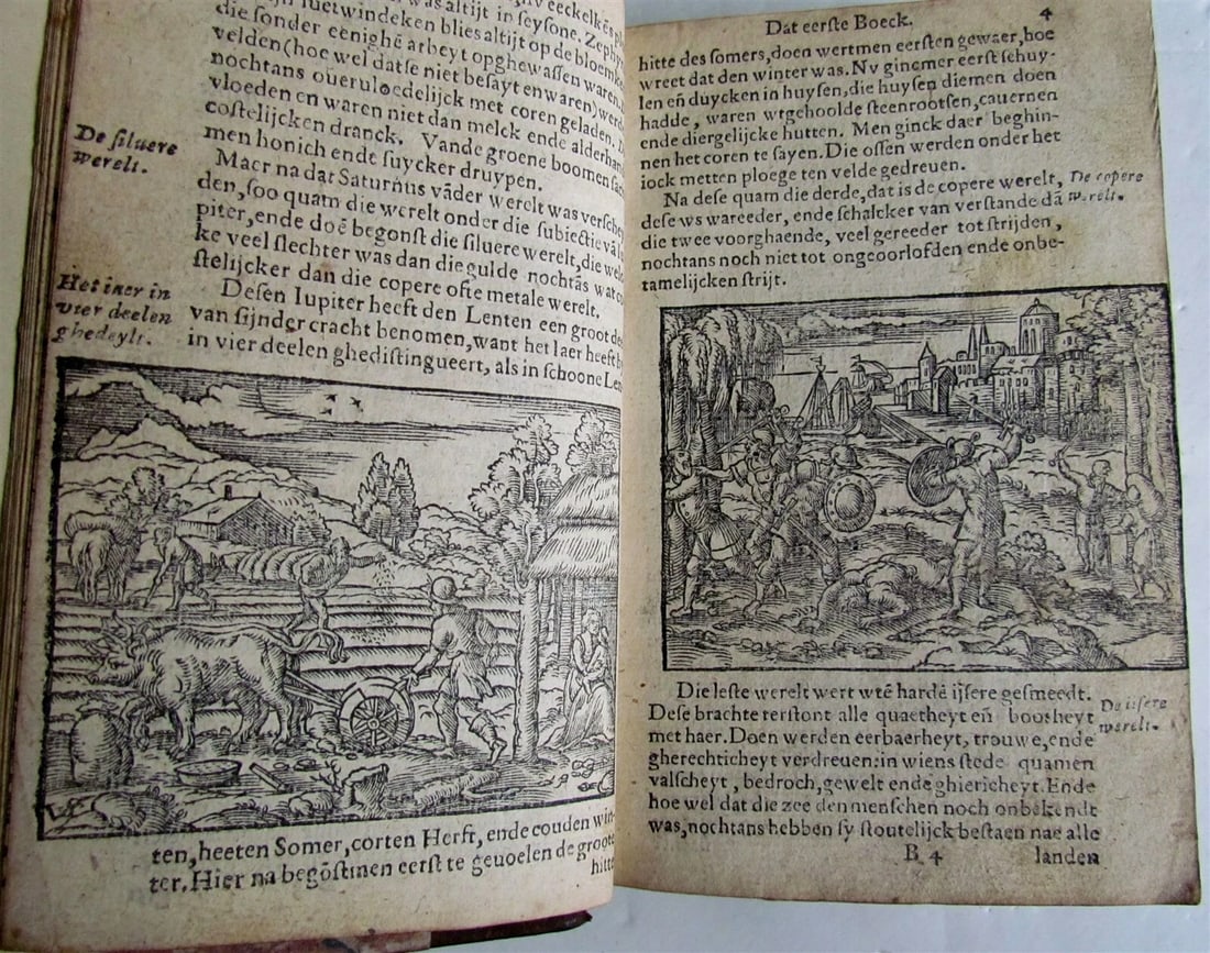 1619 OVID METAMORPHISIS antique ILLUSTRATED - 5