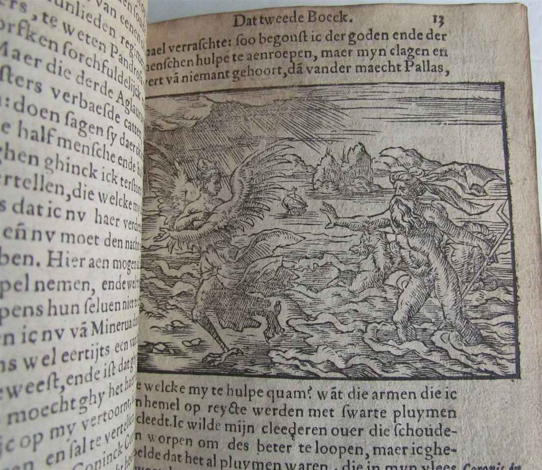 1619 OVID METAMORPHISIS antique ILLUSTRATED - 7