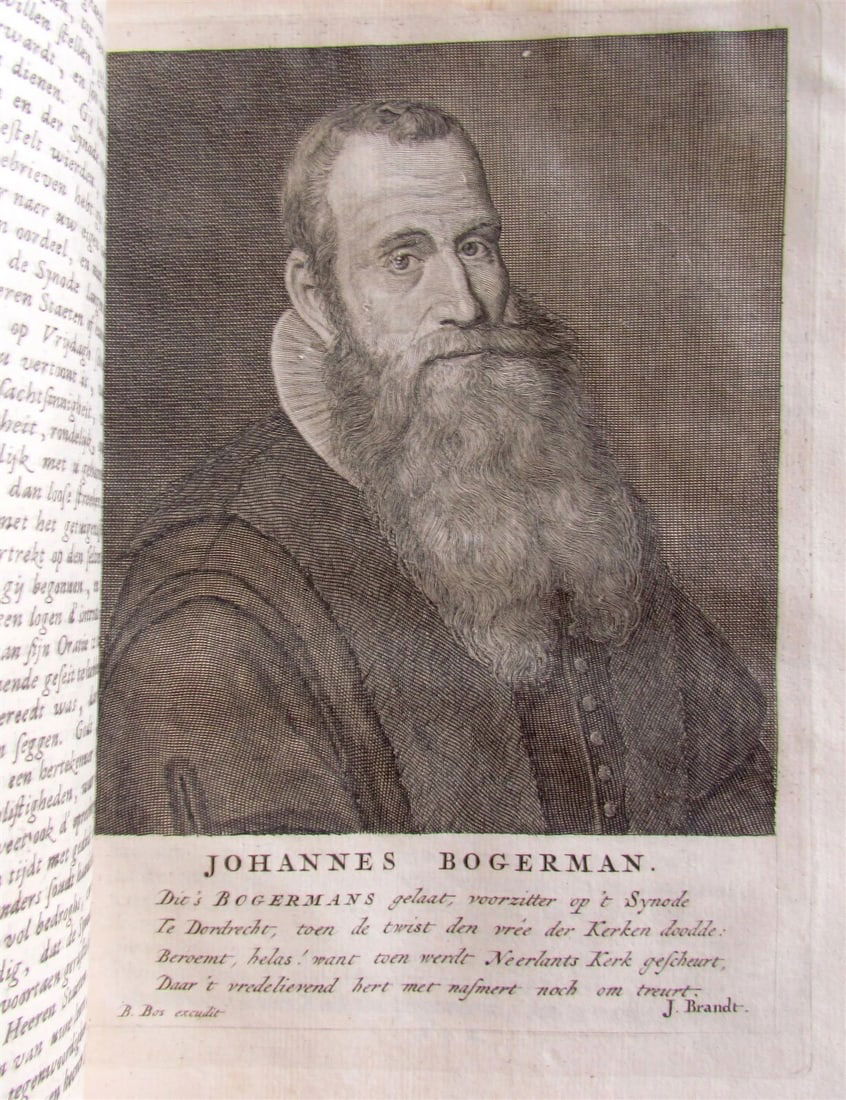 1674 HISTORY of REFORMATION by G. BRANDT 4 VOLUMES VELLUM antique ILLUSTRATED - 4