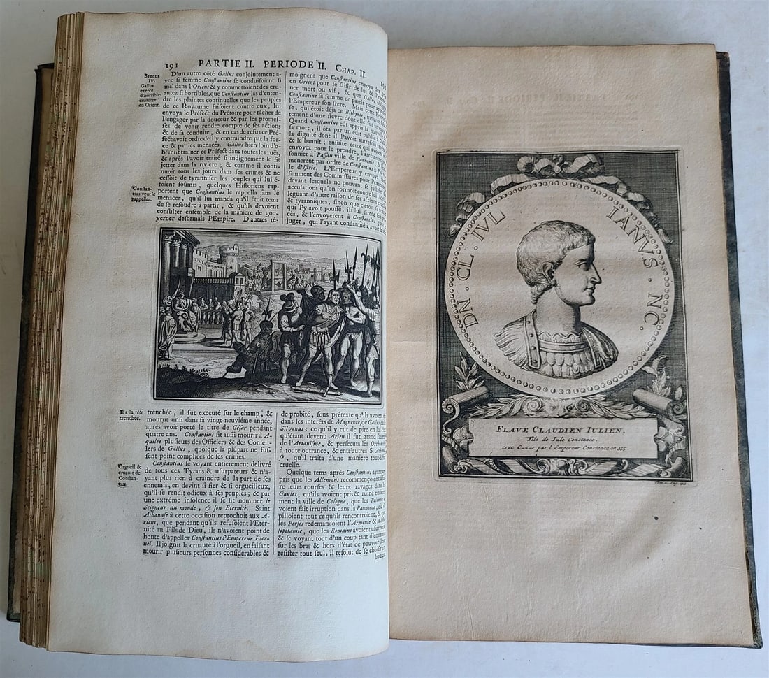 1703 WORLD HISTORY KING FRIEDRICH WILHELM I COAT OF ARMS antique ILLUSTRATED - 6