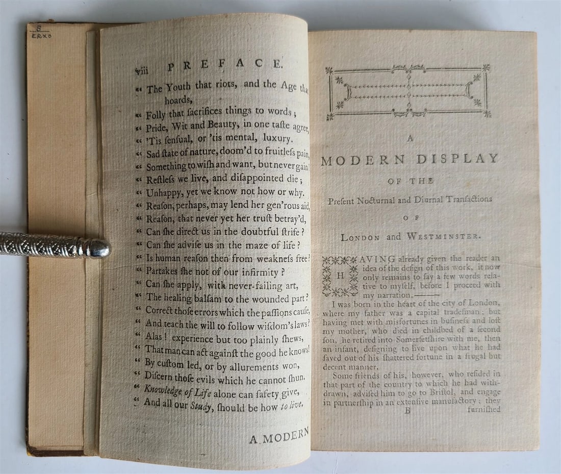 1770s NEW LONDON SPY 24 HOURS RAMBLE by RICHARD KING antique - 3