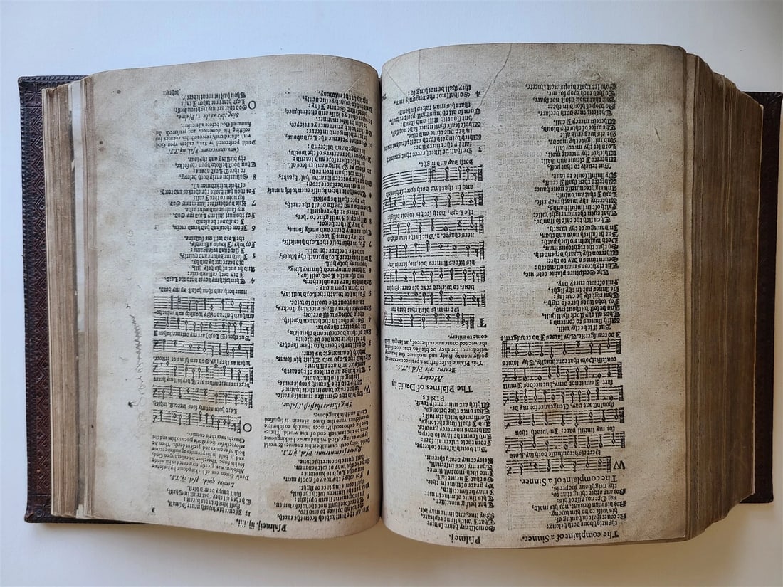 1619 - 1620 BIBLE in ENGLISH by Robert Barker & John Bill antique ILLUSTRATED - 20