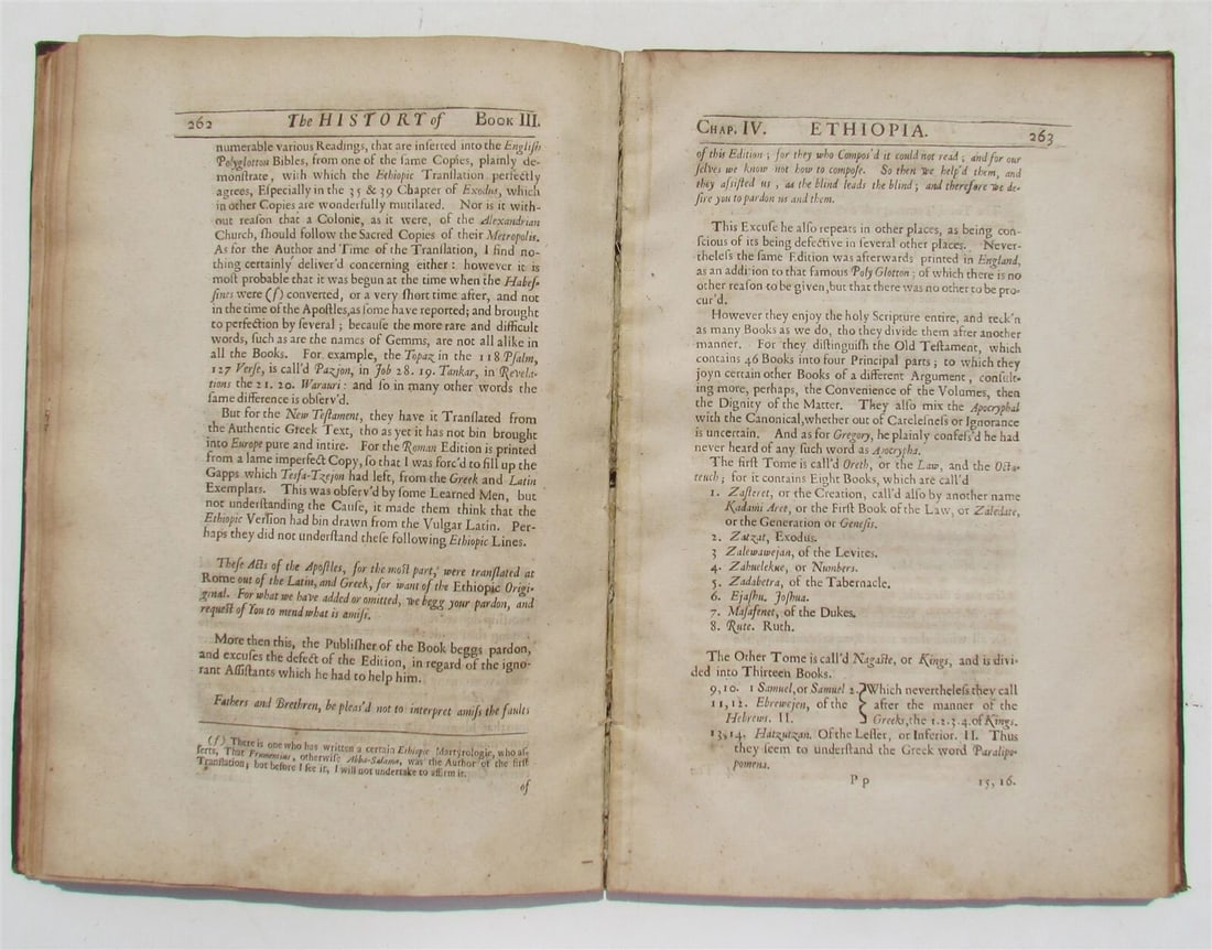 1682 HISTORY of ETHIOPIA KINGDOM OF ABESSINIA ILLUSTRATED antique in ENGLISH - 10