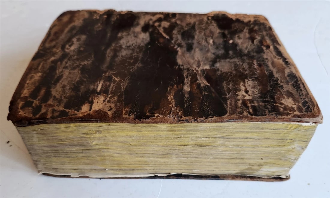 1594 BIBLE in ENGLISH antique Old & New Testament CHRISTOPHER BARKER 16th cent. - 4