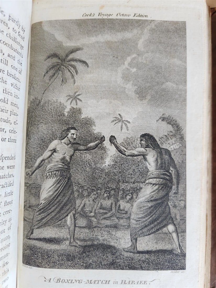 1784 VOYAGE of CAPTAIN COOK 4 vols ILLUSTRATED w/ 49 PLATES antique ENGLISH - 4
