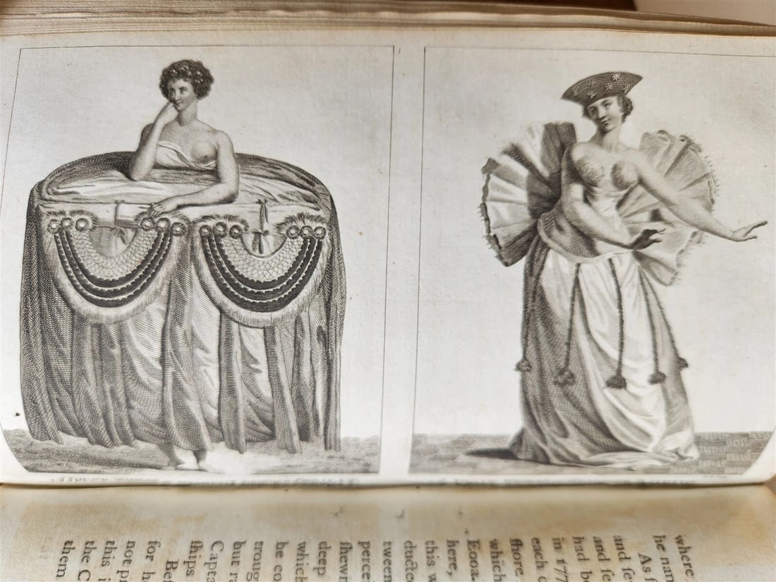 1784 VOYAGE of CAPTAIN COOK 4 vols ILLUSTRATED w/ 49 PLATES antique ENGLISH - 8