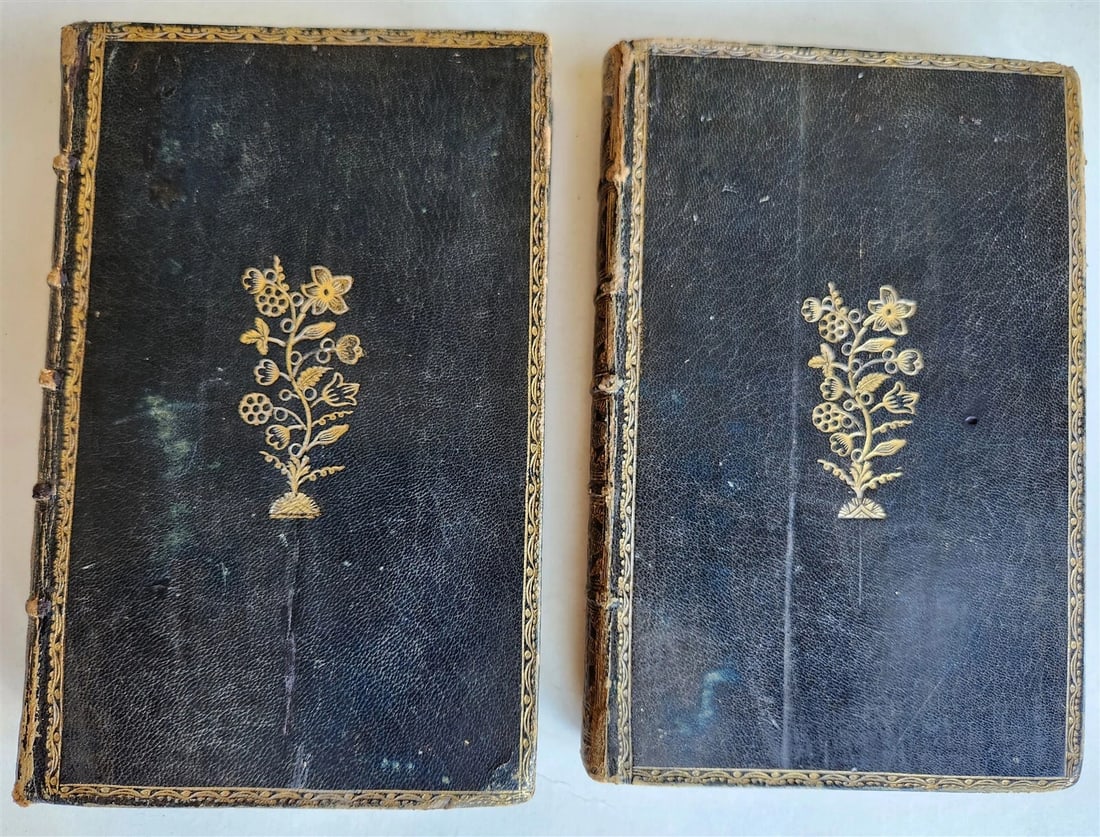 1679 BIBLE ENGLISH 2 VOLUMES antique Old & New Testament w/ Concordance & Psalms - 8