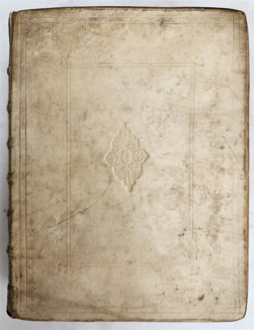 1727 OVID 4 VELLUM BOUND VOLUMES antique Publius Ovidius Naso - 4