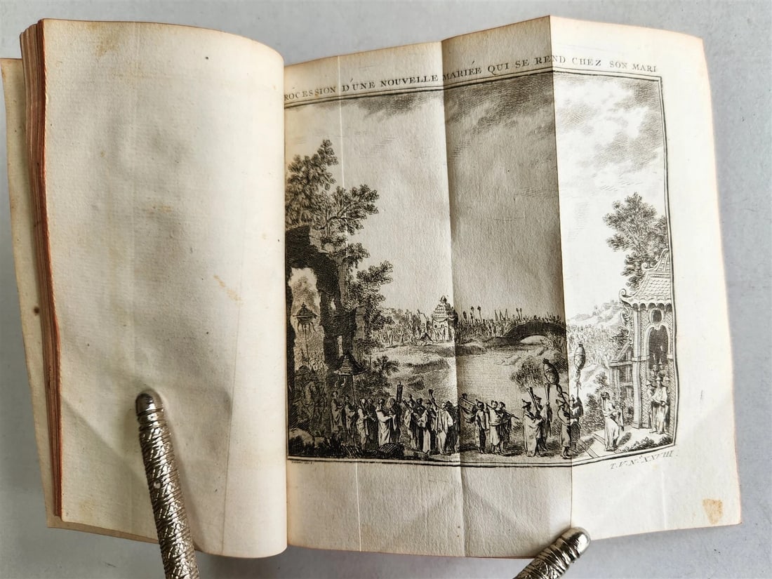 1749 HISTOIRE des VOYAGES antique vol. 18 CHINA & AFRICA illustrated MOZAMBIQUE - 6