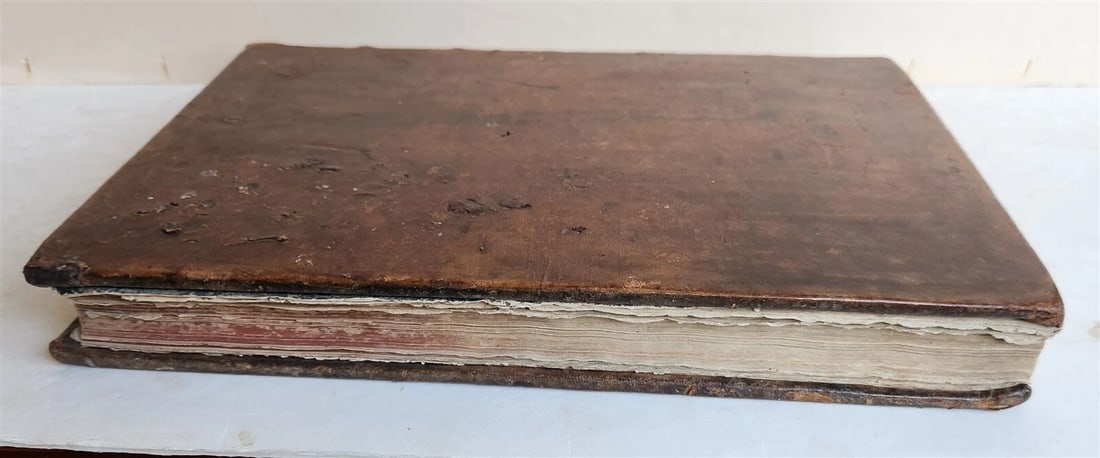 1854 GRADUALE ROMANUM antique ANTIPHONAL LARGE FOLIO 10.5 x 15" - 4