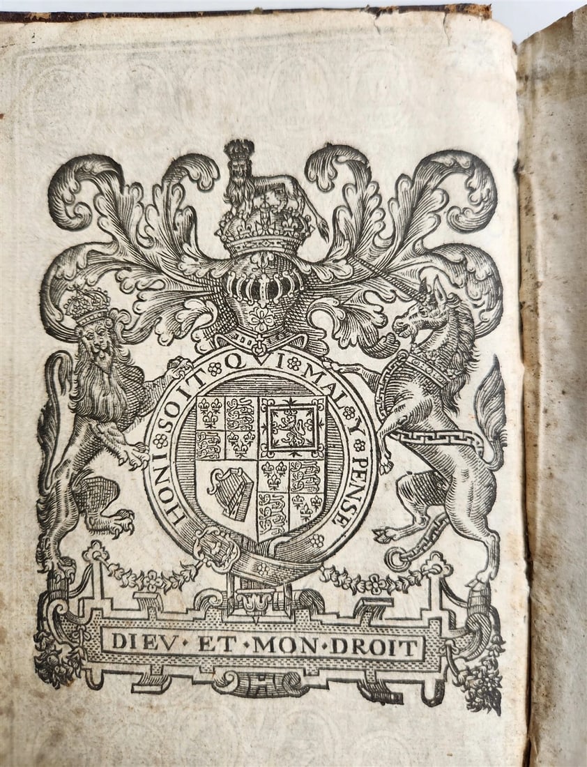 1634 BIBLE in ENGLISH King James antique ORIGINAL BINDING - 13
