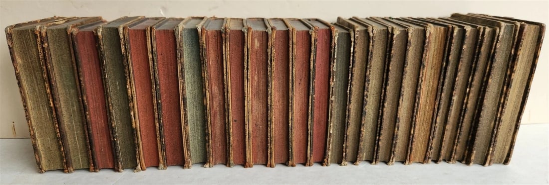 1765-1787 ALMANACH DES MUSES 24 VOLUMES antique POETRY LITERATURE DECORATIVE - 3