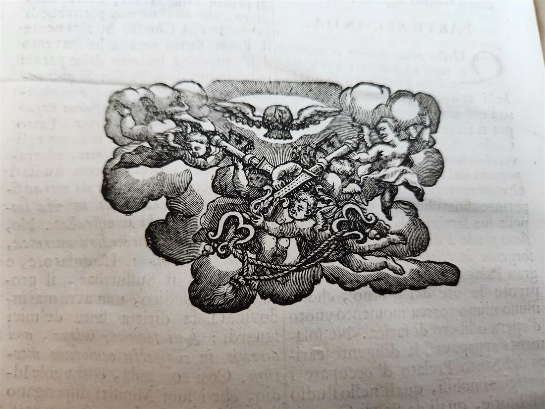 1713-1772 18th CENTURY BINDINGS - LOT of 5 VELLUM BOUND BOOKS antique - 13