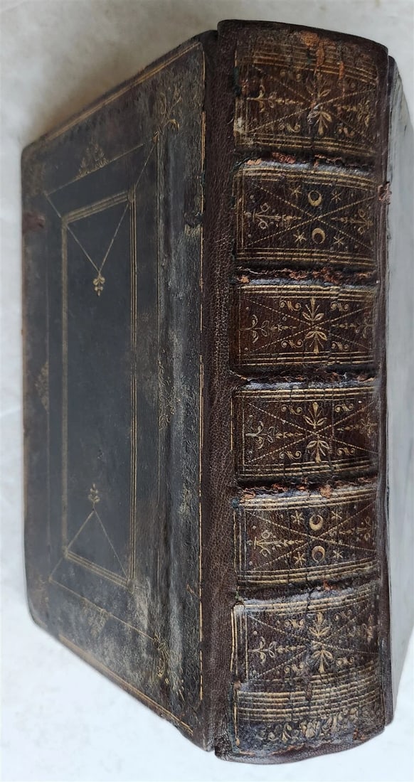 1753 BOOK of COMMON PRAYER w/ PSALTER in ENGLISH antique - 2
